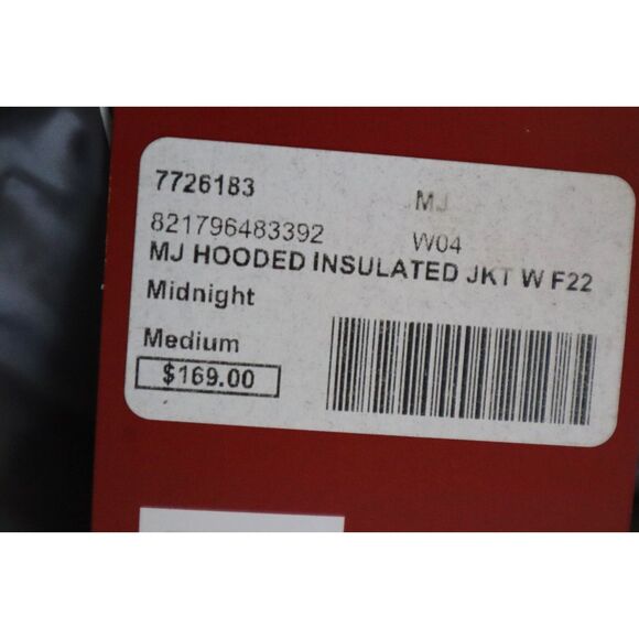 Moosejaw 7726183 Women's Sz M Midnight Blue Hooded Insulated Jacket - Picture 6 of 16